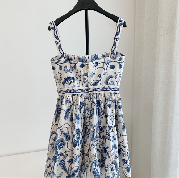 Agua By Agua Bendita Lima printed cotton mini dress - Picture 11 of 14